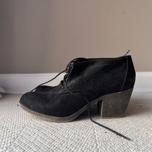 Black Heels Ankle Boots